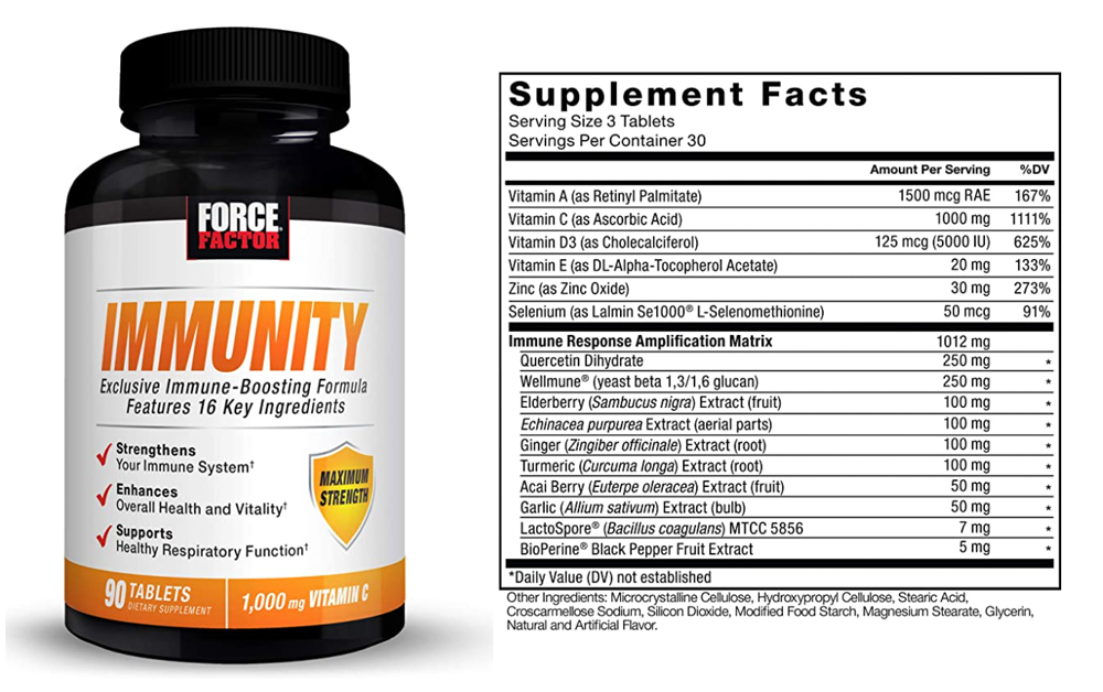 Force Factor Immunity Support